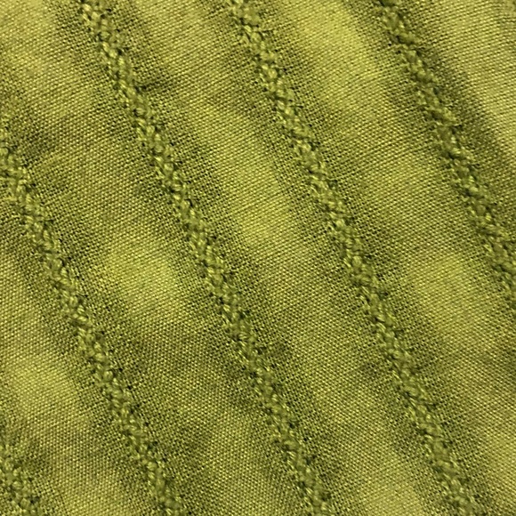 DONATED Blouse-Buttons, Textured Stripes-Fray Coll - Picture 6 of 9